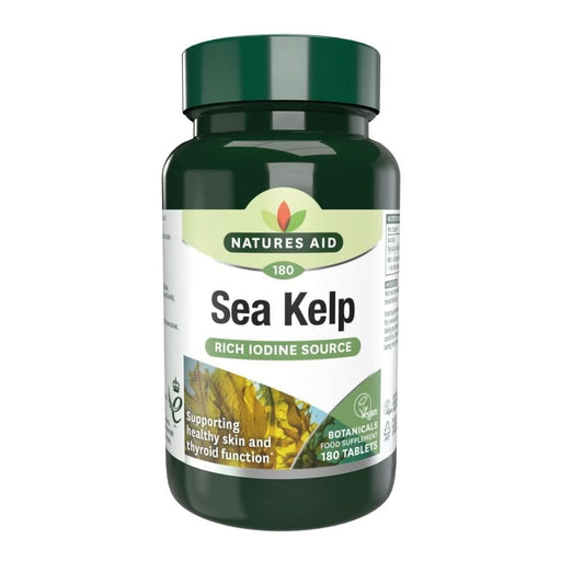 Natures Aid Sea Kelp 187mg 180 Tablets