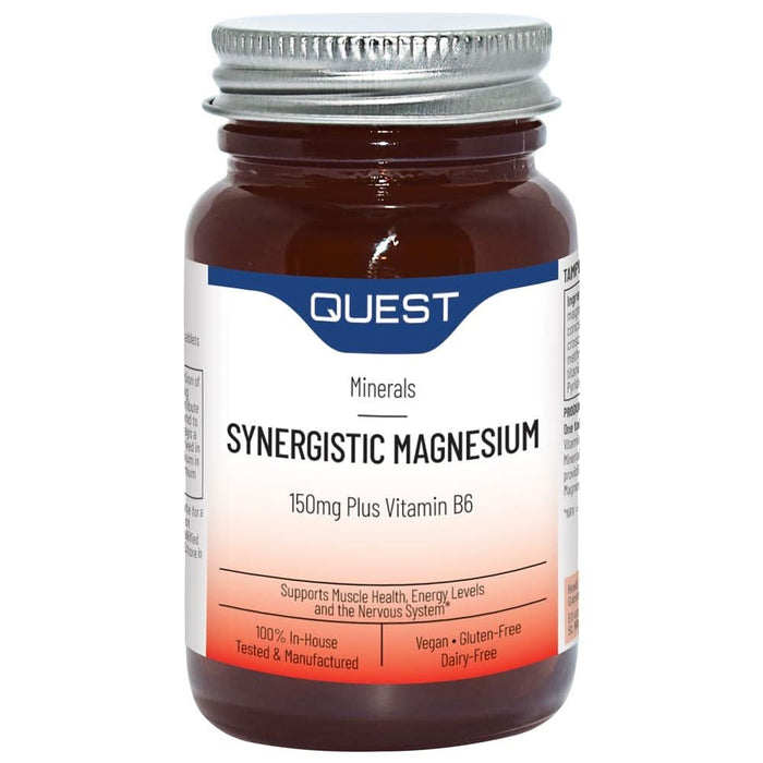 Quest Synergistic Magnesium 150mg 60 Tablets