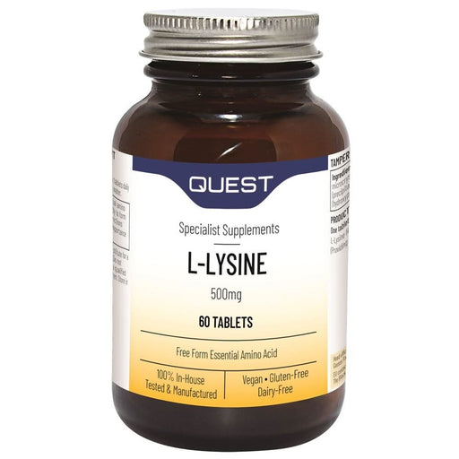 Quest L-Lysine 500mg 60 Tablets