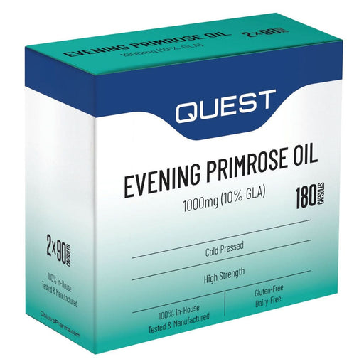Quest Evening Primrose Oil 1000mg 180 Capsules