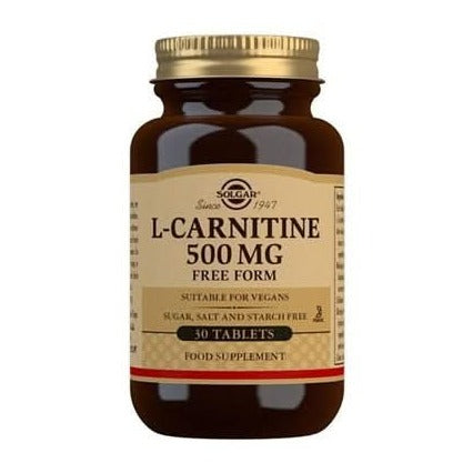 Solgar L-Carnitine 500mg 30 Tablets
