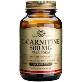 Solgar L-Carnitine 500mg 60 Tablets