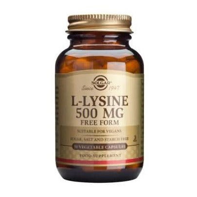 Solgar L-Lysine 500mg 50 Vcaps