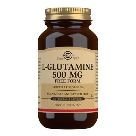 Solgar L-Glutamine 500mg 250 Vcaps