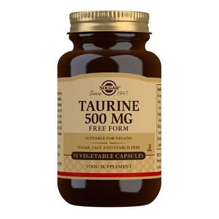 Solgar Taurine 500mg 50 Vcaps