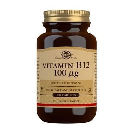 Solgar Vitamin B12 100ug 100 Tablets