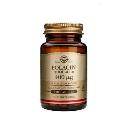 Solgar Folacin (Folic Acid) 400ug 100 Tablets