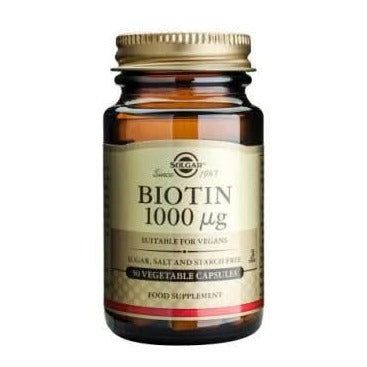 Solgar Biotin 1000mcg 50 Vcaps
