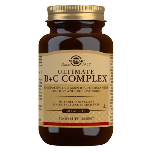 Solgar Ultimate B+C Complex 60 Tablets