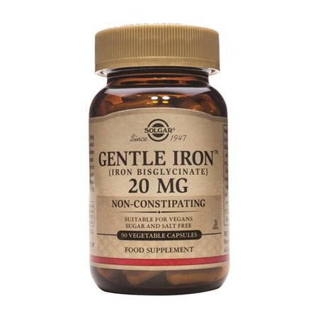 Solgar Gentle Iron 20mg 90 Vcaps