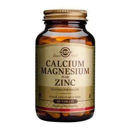 Solgar Calcium Magnesium plus Zinc 250 Tablets