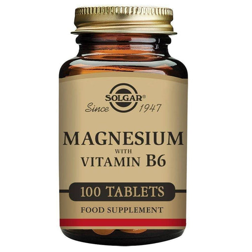 Solgar Magnesium with B6 100 Tablets