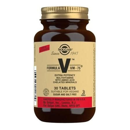 Solgar Formula VM-75 30 Tablets