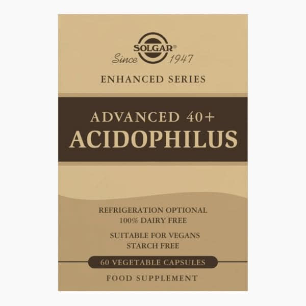 Solgar Advanced 40+ Acidophilus 60 Vcaps