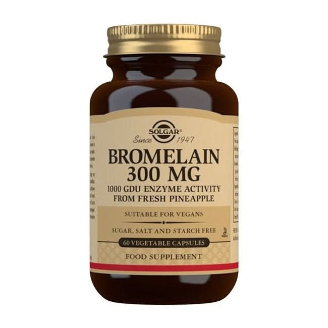 Solgar Bromelain 300mg 60 Tablets