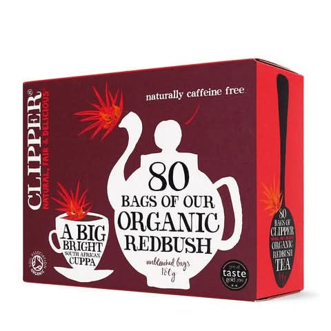 Clipper Organic Redbush Infusion Tea 80 Bags