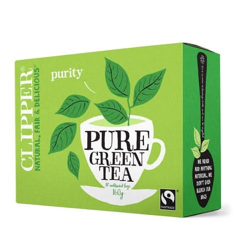 Clipper Pure Green Tea 80 Bags