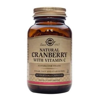 Solgar Cranberry plus Vitamin C 60 Vcaps