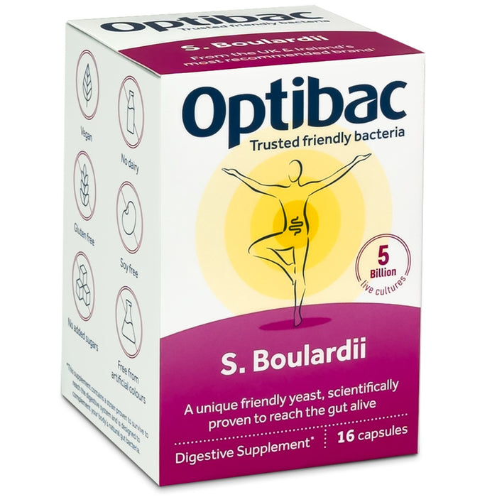 Optibac Saccharomyces Boulardii 16 vcaps