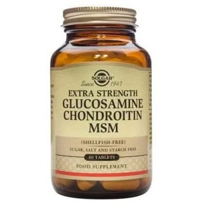 Solgar Glucosamine Chondroitin MSM Extra Strength 60 Tablets