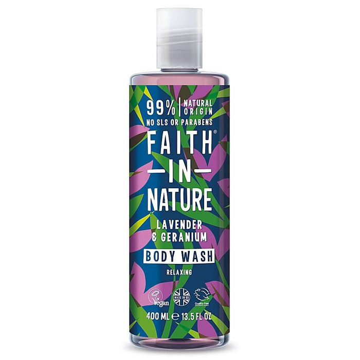 Faith in Nature Lavender & Geranium Body Wash 400ml