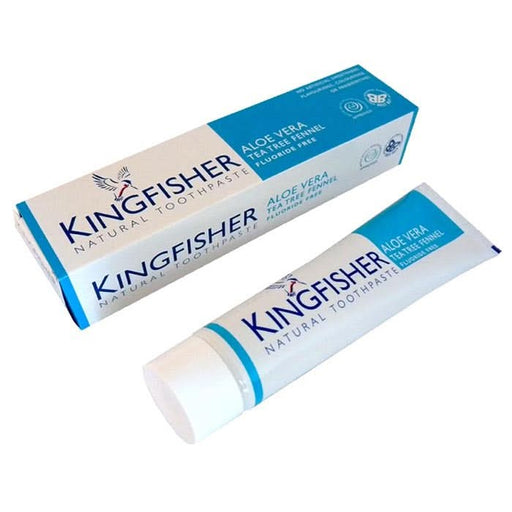 Kingfisher Toothpaste Aloe, Tea Tree, Fennel Fluoride Free 100ml