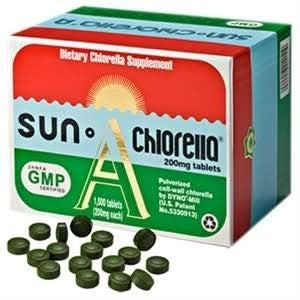 Sun Chlorella 200mg 1500 tabs