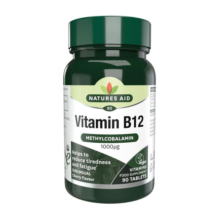 Natures Aid Vitamin B12 1000ug 90 Tablets