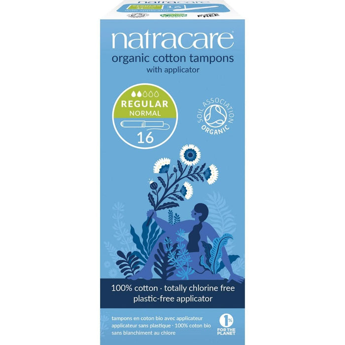 Natracare Tampons Regular Applicator x 16 Pack