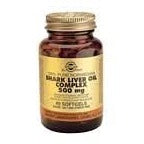 Solgar Shark Liver Oil Complex 500mg Softgels 60 caps