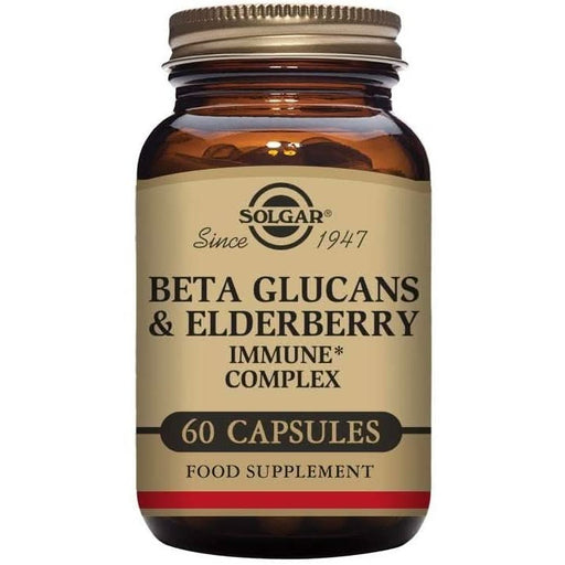 Solgar Beta Glucans & Elderberry Immune Complex 60 Vcaps
