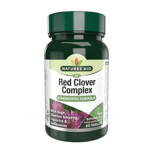 Natures Aid Red Clover Complex with Sage 60 Tablets