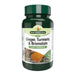 Natures Aid Ginger Turmeric and Bromelain 60 Tablets