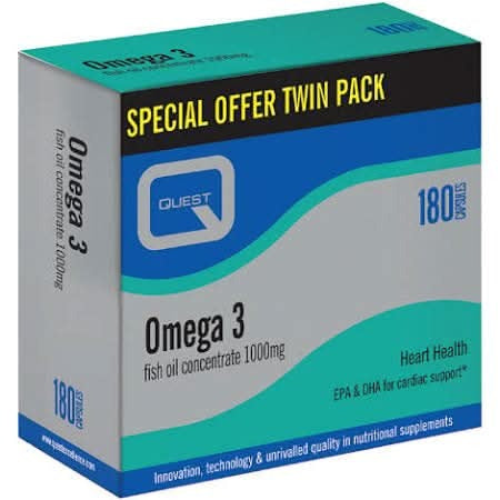 Quest Omega 3 180 Capsules