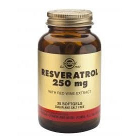 Solgar Resveratrol 250mg 30 Vcaps