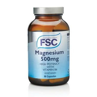 FSC Magnesium 500mg with Vitamin B6 90 Capsules