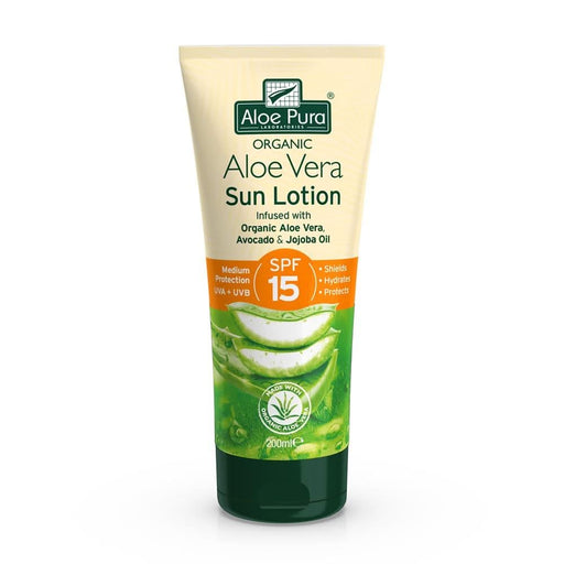 Aloe Pura - Aloe Vera Sun Lotion SPF15 200ml