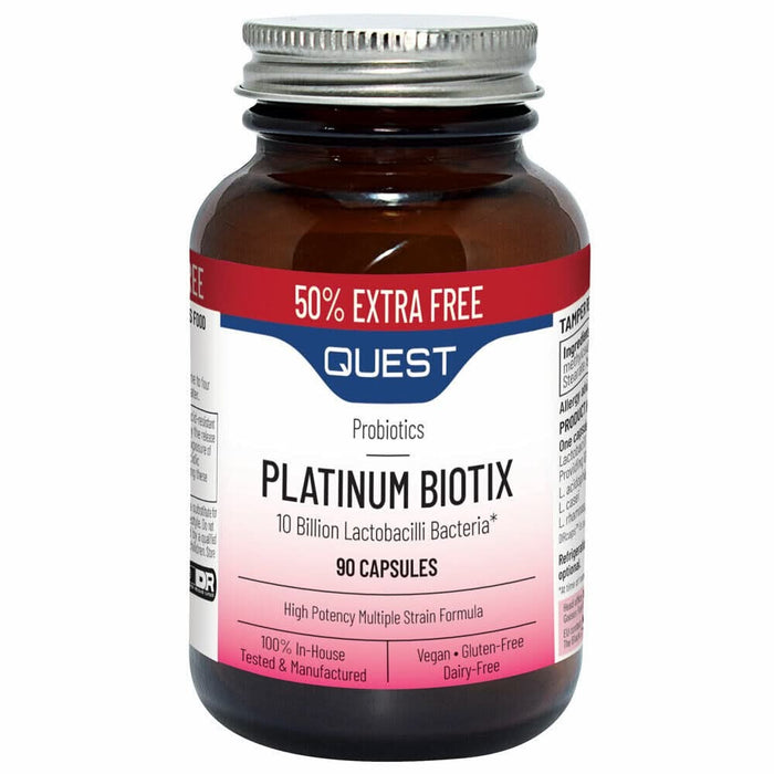 Quest Platinum Biotix 90 Capsules