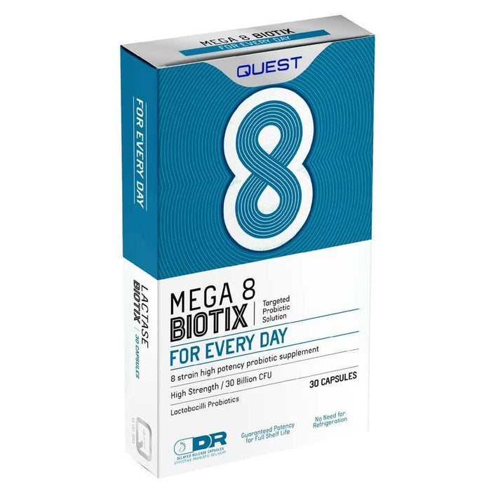 Quest Mega 8 Biotix 30 Capsules