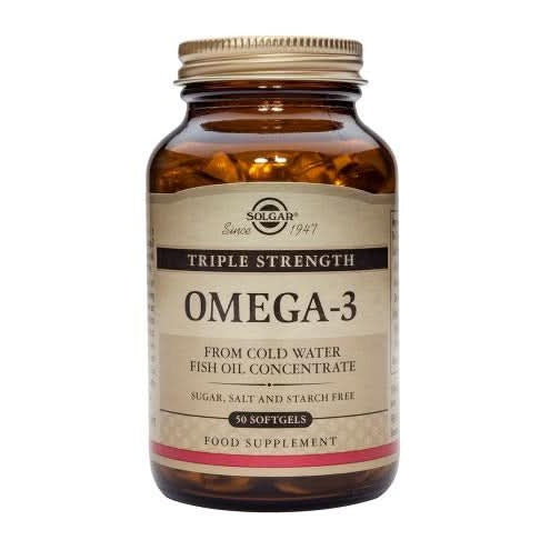 Solgar Triple Strength Omega-3 50 softgels