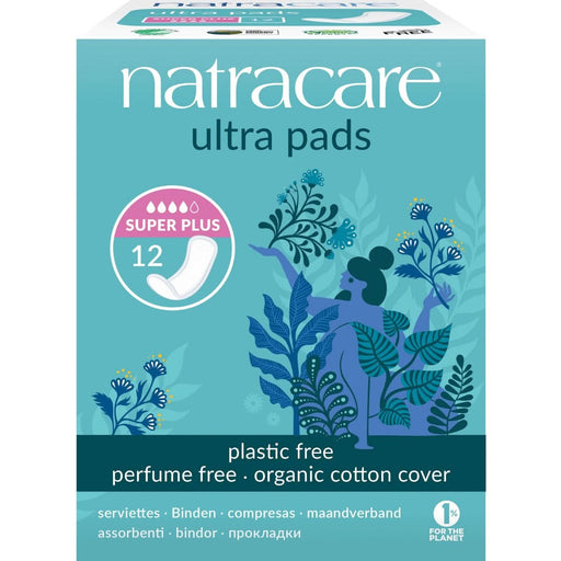 Natracare Ultra Pads Super Plus x 12 Pack