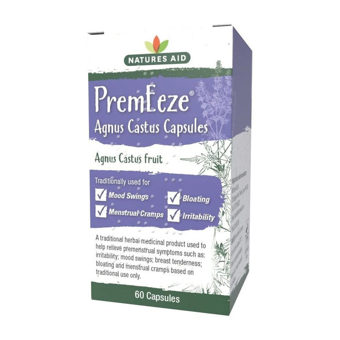 Natures Aid PremEeze 400mg (Agnus Castus) 60 Capsules