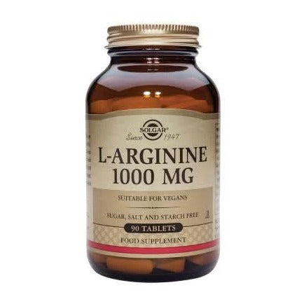 Solgar L-Arginine 1000mg 90 Tablets