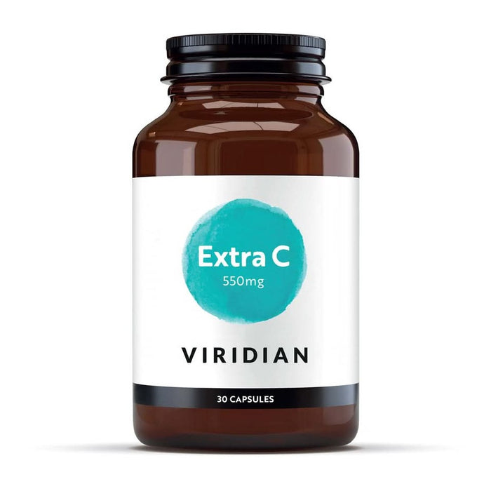 Viridian Extra-C 550mg 30 Capsules