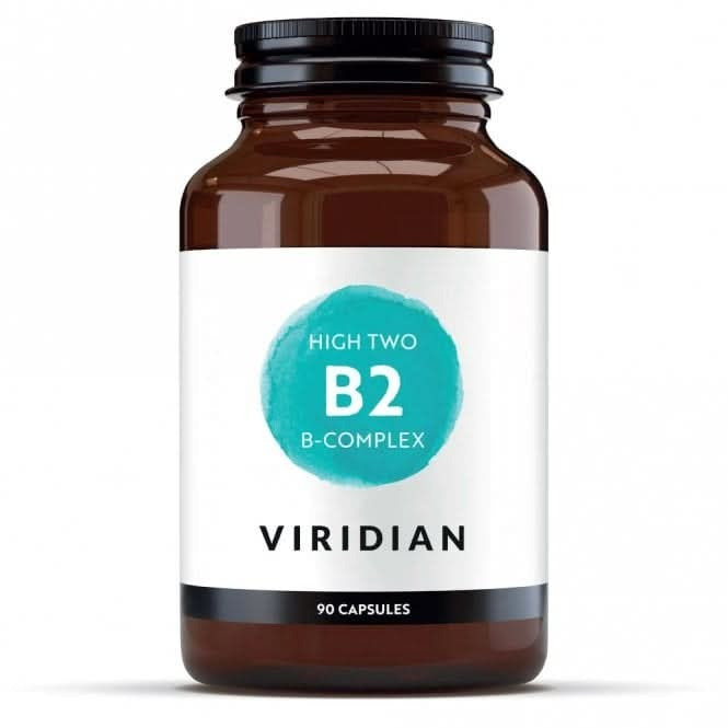 Viridian High Two Vitamin B2 with B Complex 90 Capsules