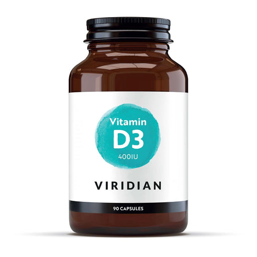 Viridian Vitamin D3 (Vegan) 400IU 90 Capsules