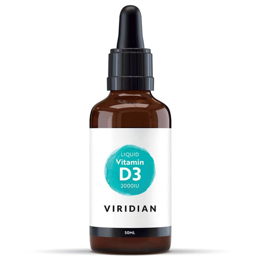 Viridian Liquid Vitamin D 2000iu 50ml