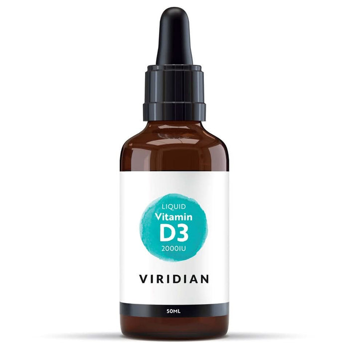 Viridian Liquid Vitamin D 2000iu 50ml
