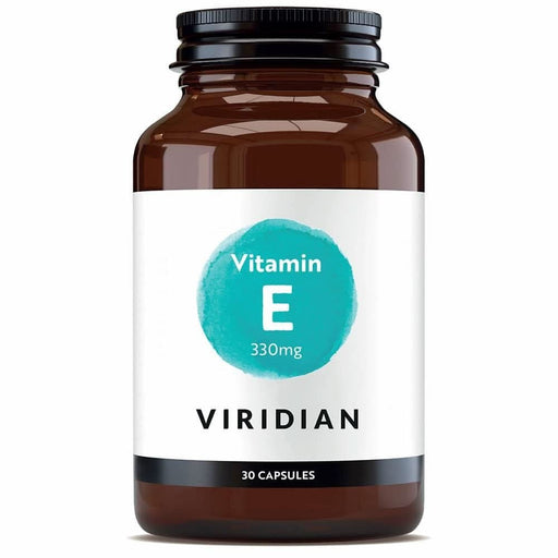 Viridian Natural Vitamin E 330iu 30 Capsules