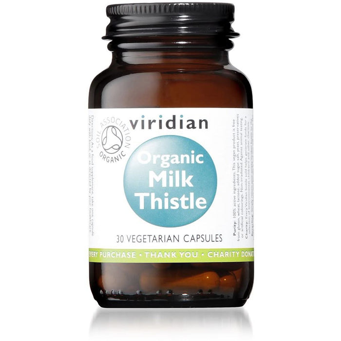 Viridian Organic Milk Thistle 400mg 30 Capsules